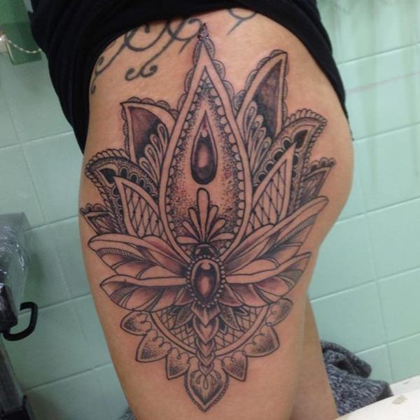Hip tattoos design, idea 73