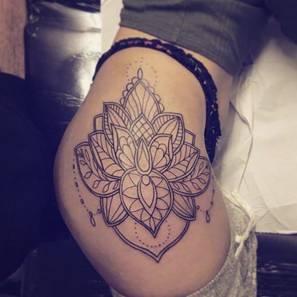 Hip tattoos design, idea 76