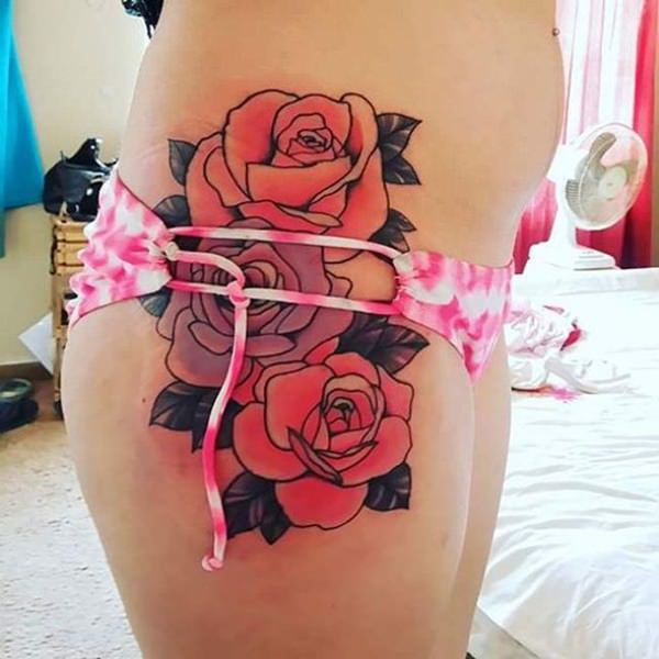 Hip tattoos design, idea 77