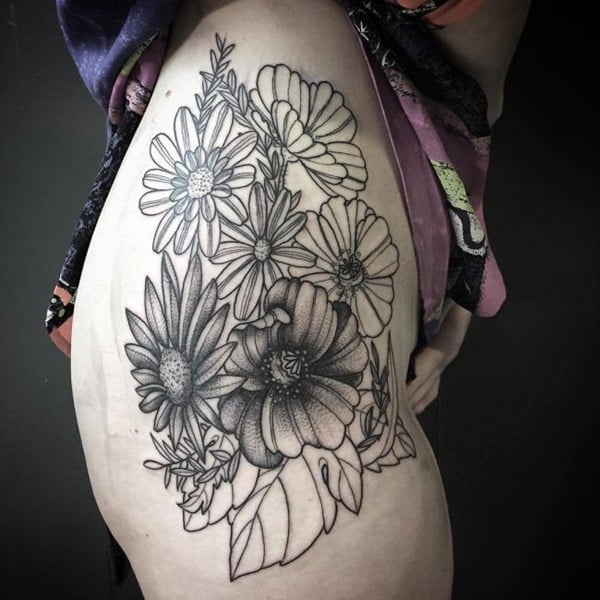 Hip tattoos design, idea 54