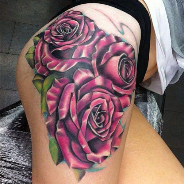 Hip tattoos design, idea 27