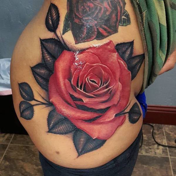 Hip tattoos design, idea 57