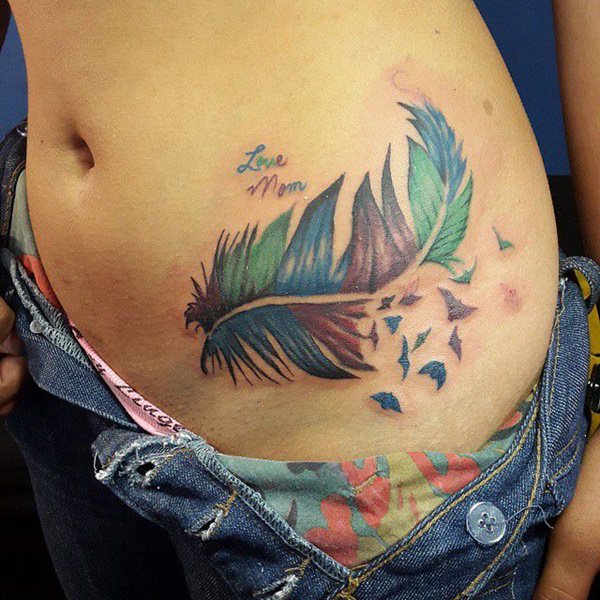 Hip tattoos design, idea 29