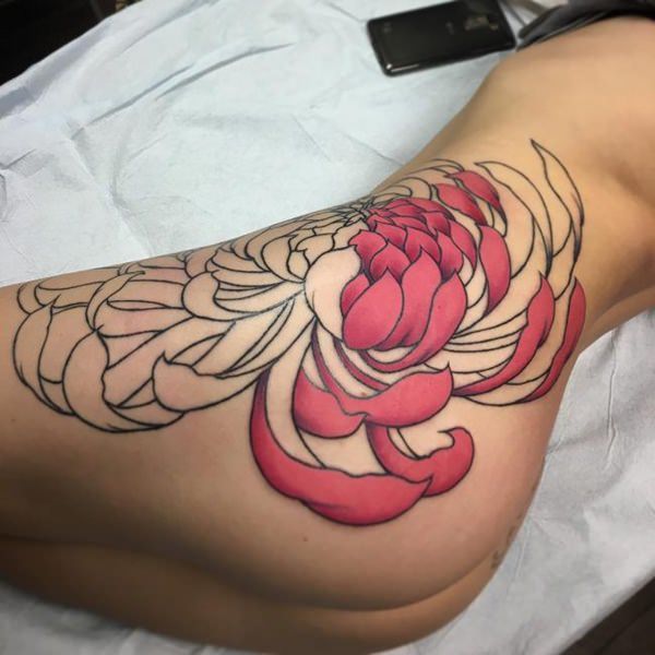 Hip tattoos design, idea 42