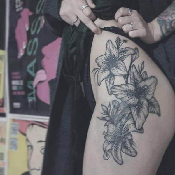 Hip tattoos design, idea 43
