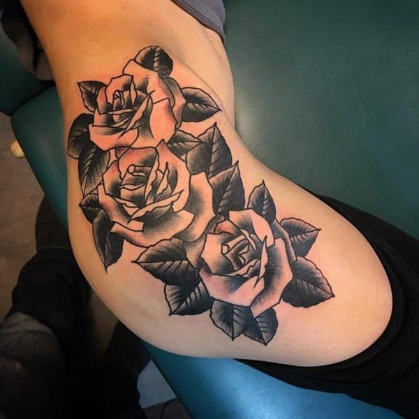Hip tattoos design, idea 44