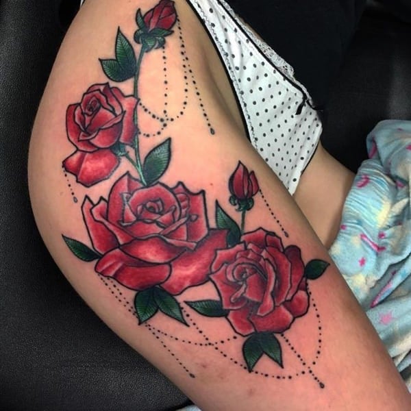 Hip tattoos design, idea 48