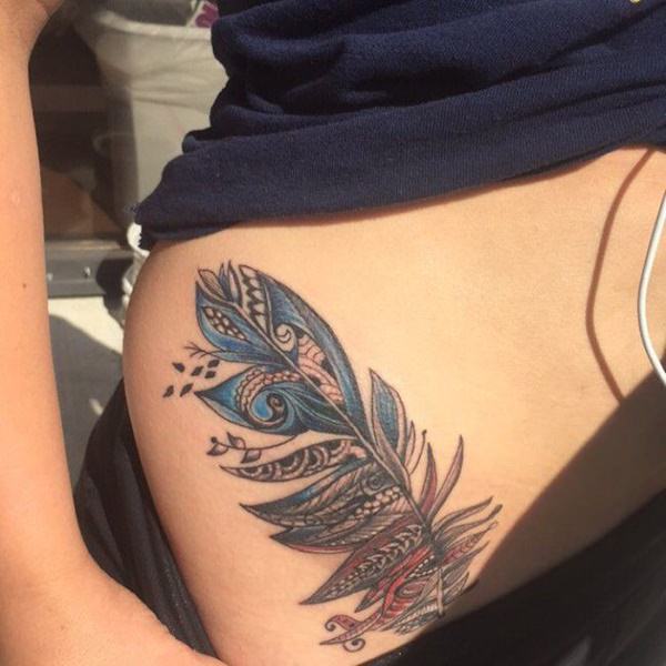 Hip tattoos design, idea 49