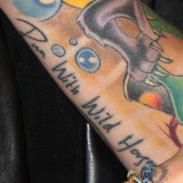 Ruby rose tattoos design, idea 25