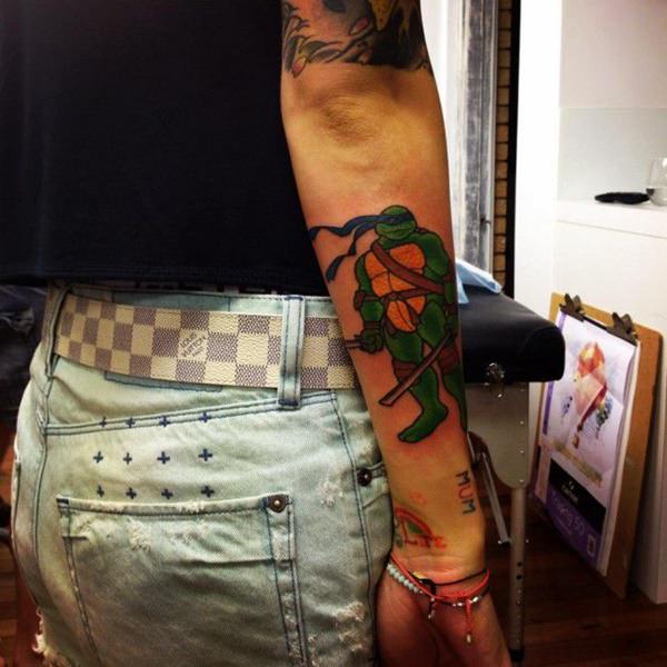 Ruby rose tattoos design, idea 45