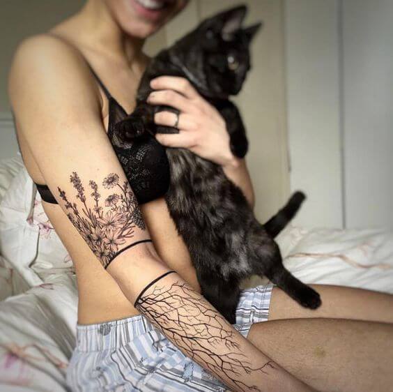 Arm tattoos design, idea 22