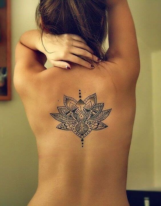 Back tattoos design, idea 7