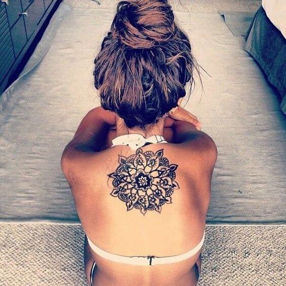 Back tattoos design, idea 11
