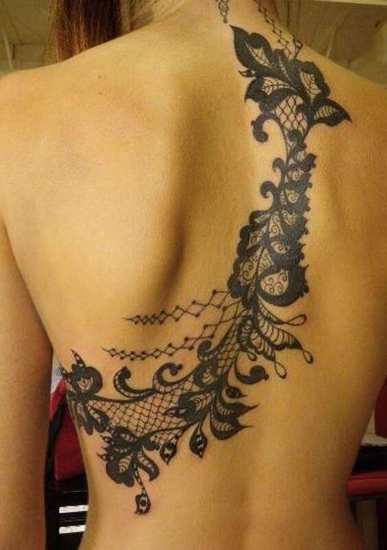 Back tattoos design, idea 14
