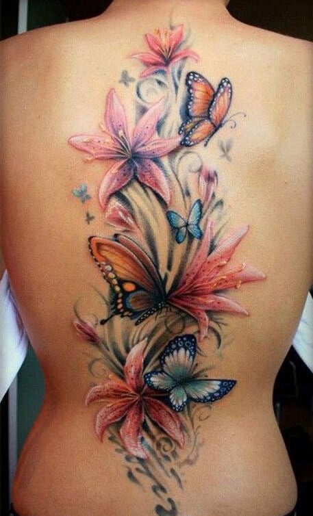 Back tattoos design, idea 16