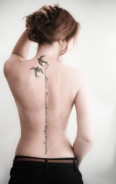 Back tattoos design, idea 27