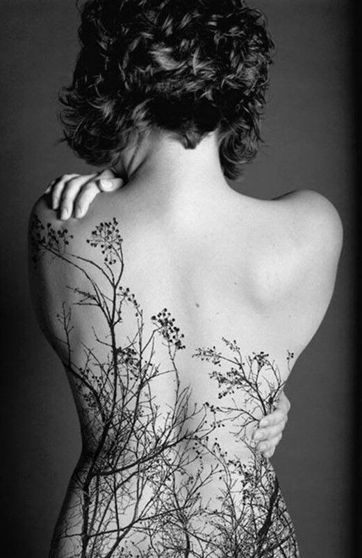 Back tattoos design, idea 34