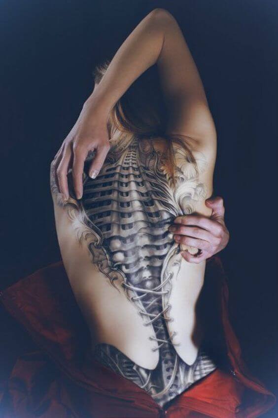 Back tattoos design, idea 41