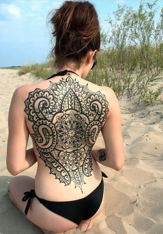 Back tattoos design, idea 42
