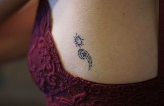 Semicolon tattoos design, idea 12