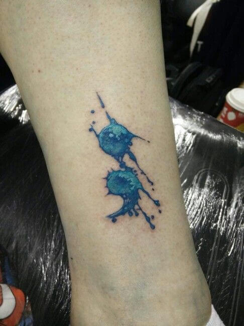Semicolon tattoos design, idea 50