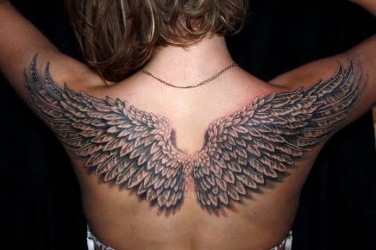 Angel tattoos design, idea 47