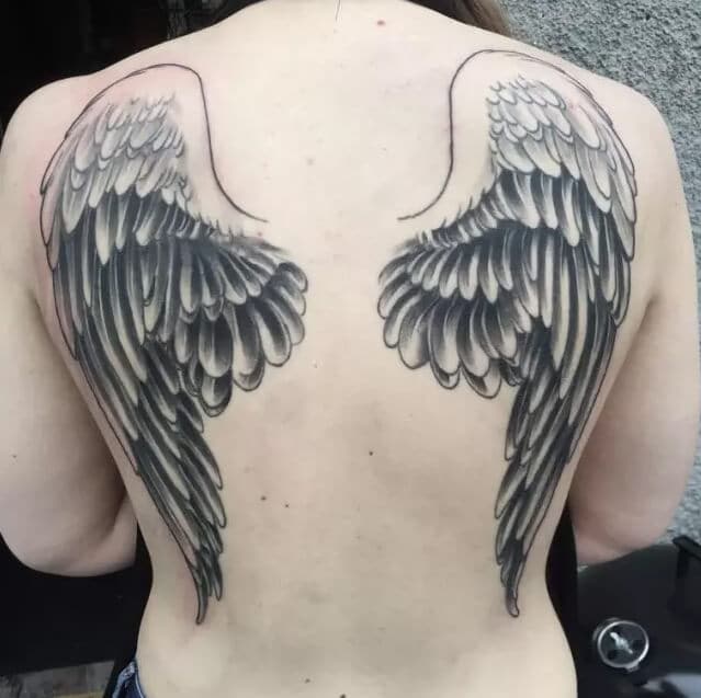 Angel tattoos design, idea 50