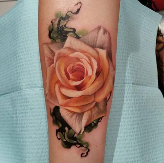 Rose tattoos design, idea 10