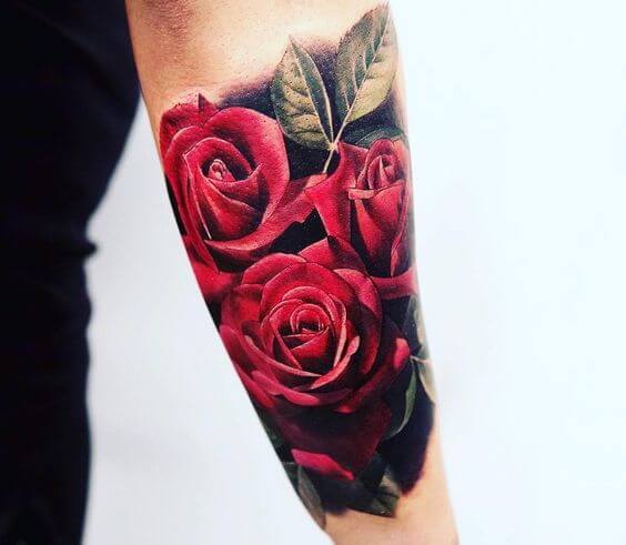 Rose tattoos design, idea 12
