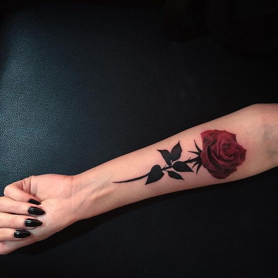 Rose tattoos design, idea 13
