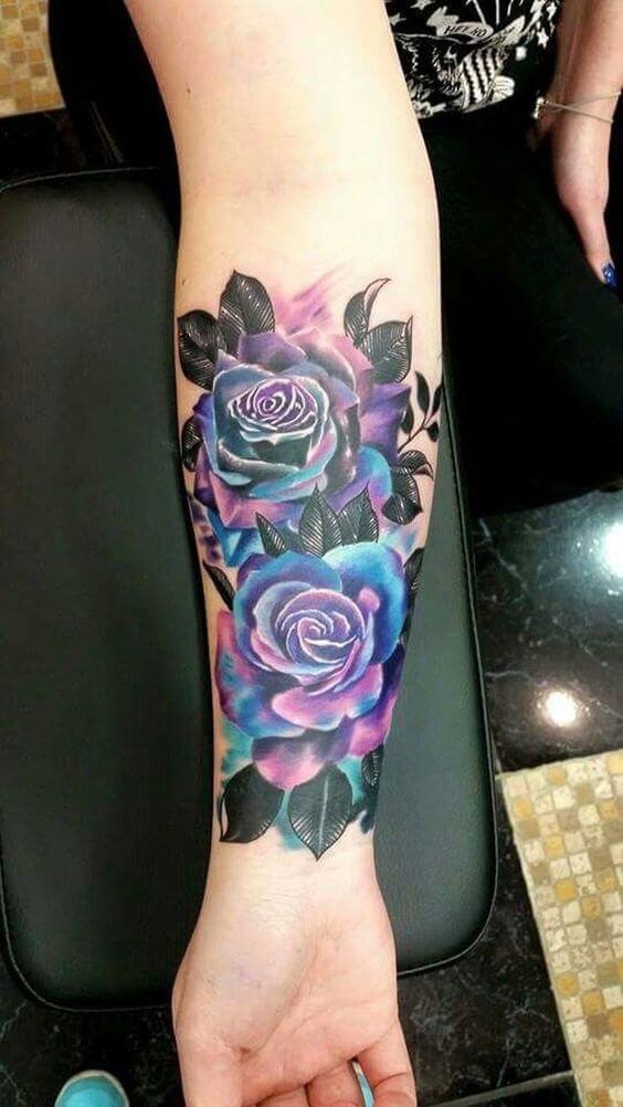 Rose tattoos design, idea 19