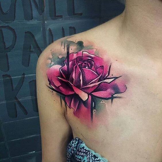 Rose tattoos design, idea 22