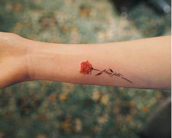 Rose tattoos design, idea 27