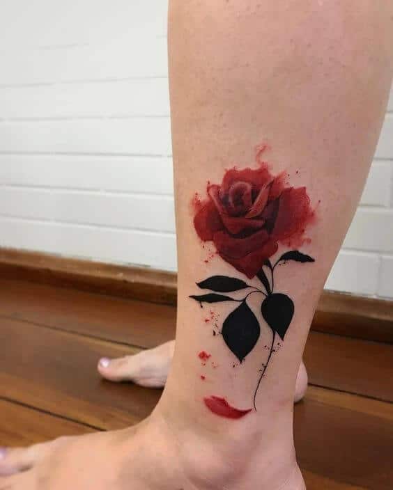 Rose tattoos design, idea 28