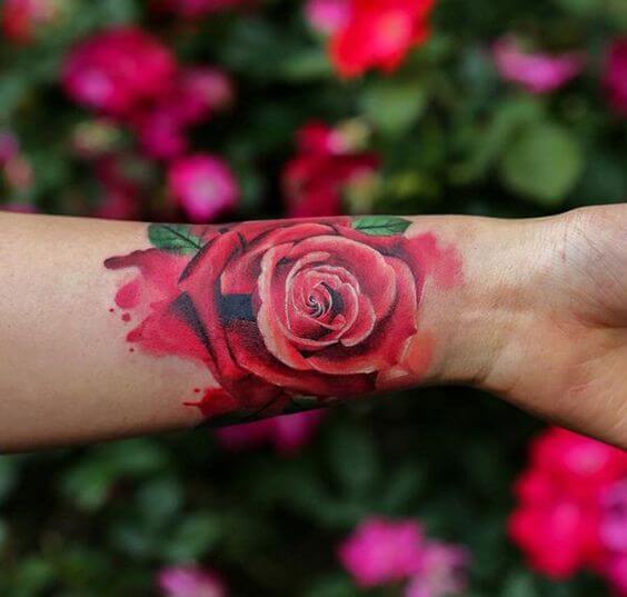 Rose tattoos design, idea 30