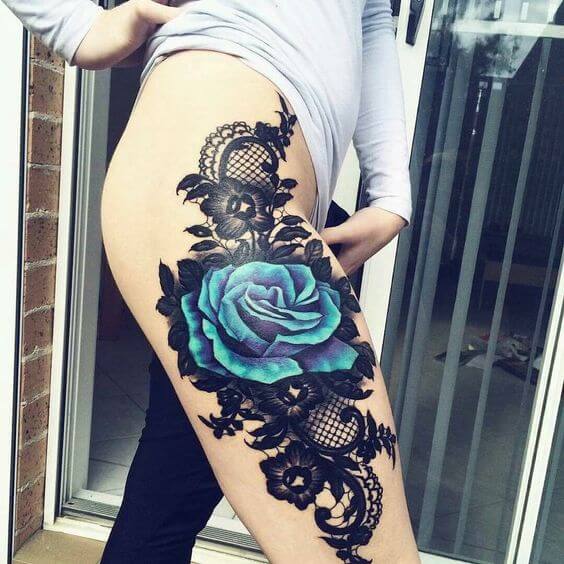 Rose tattoos design, idea 40