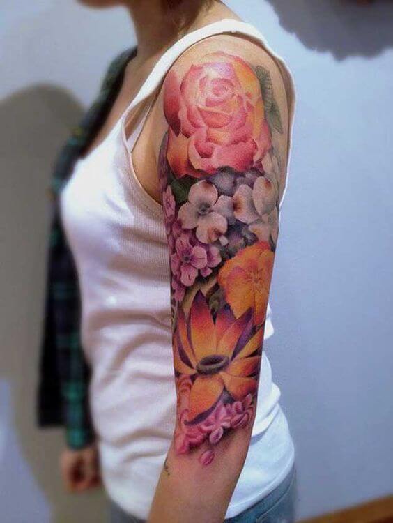 Rose tattoos design, idea 46