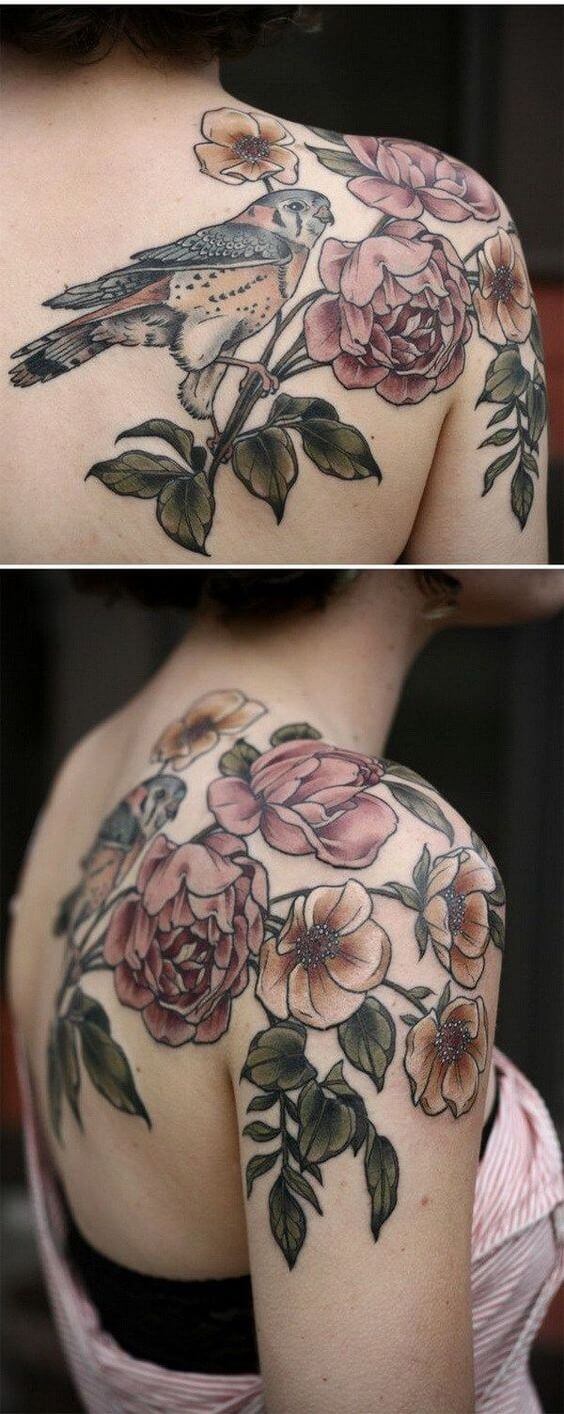 Rose tattoos design, idea 47