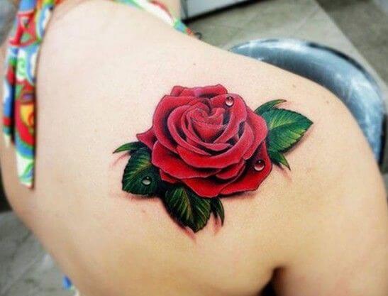Rose tattoos design, idea 48