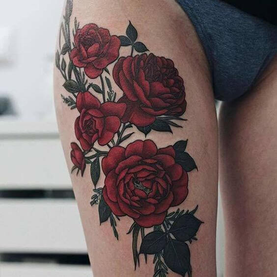 Rose tattoos design, idea 50
