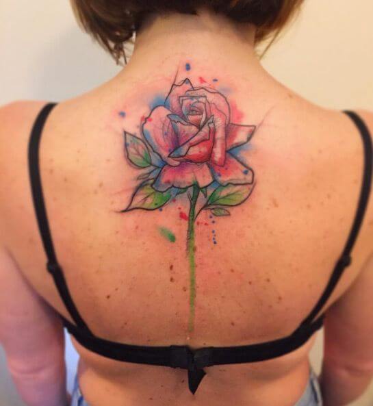 Rose tattoos design, idea 51