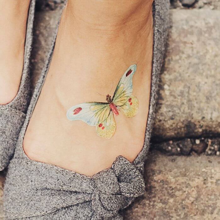 Butterfly tattoos design, idea 6