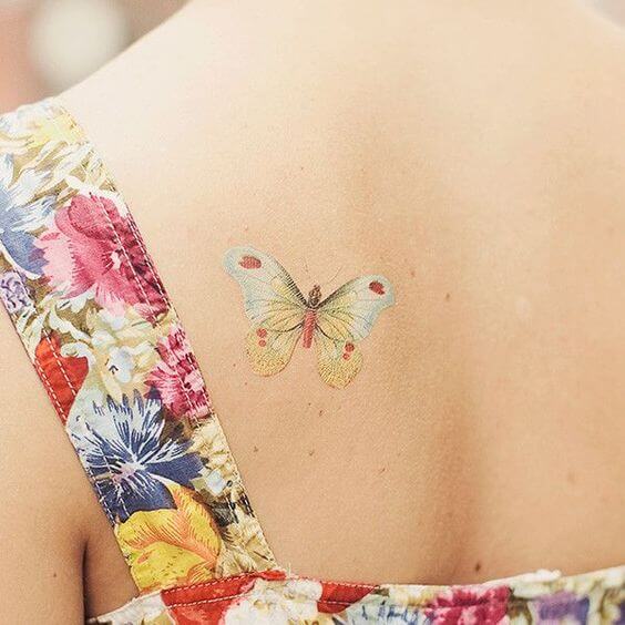 Butterfly tattoos design, idea 11