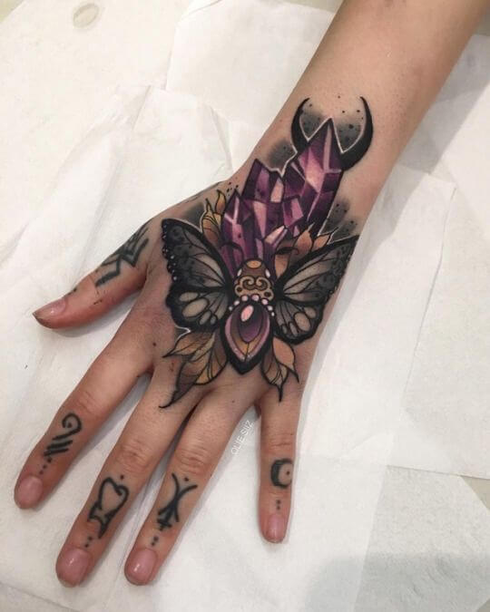 Butterfly tattoos design, idea 15