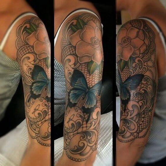 Butterfly tattoos design, idea 26