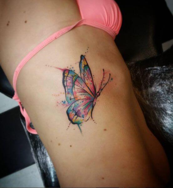 Butterfly tattoos design, idea 30