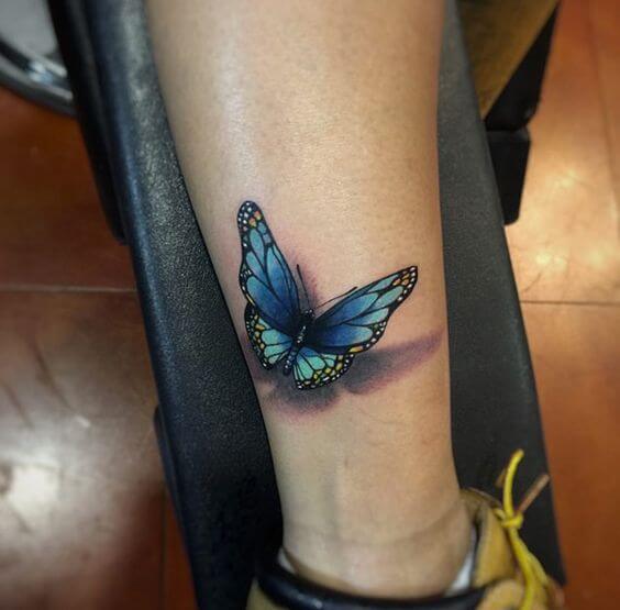 Butterfly tattoos design, idea 32