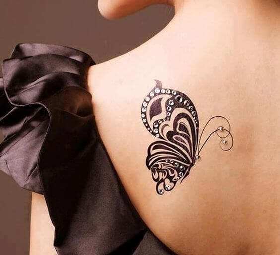Butterfly tattoos design, idea 40