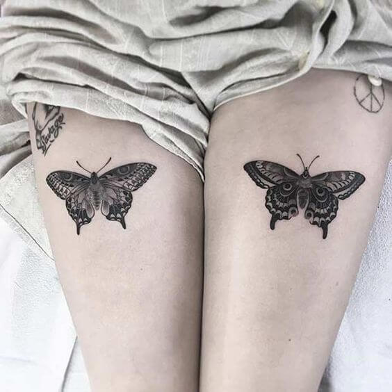 Butterfly tattoos design, idea 41