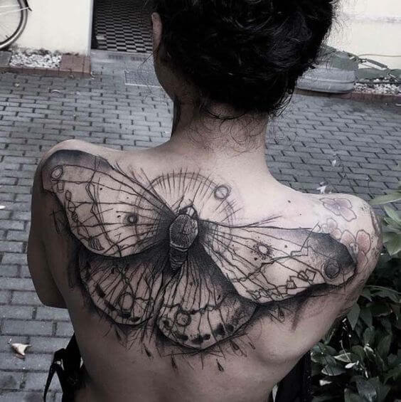 Butterfly tattoos design, idea 44